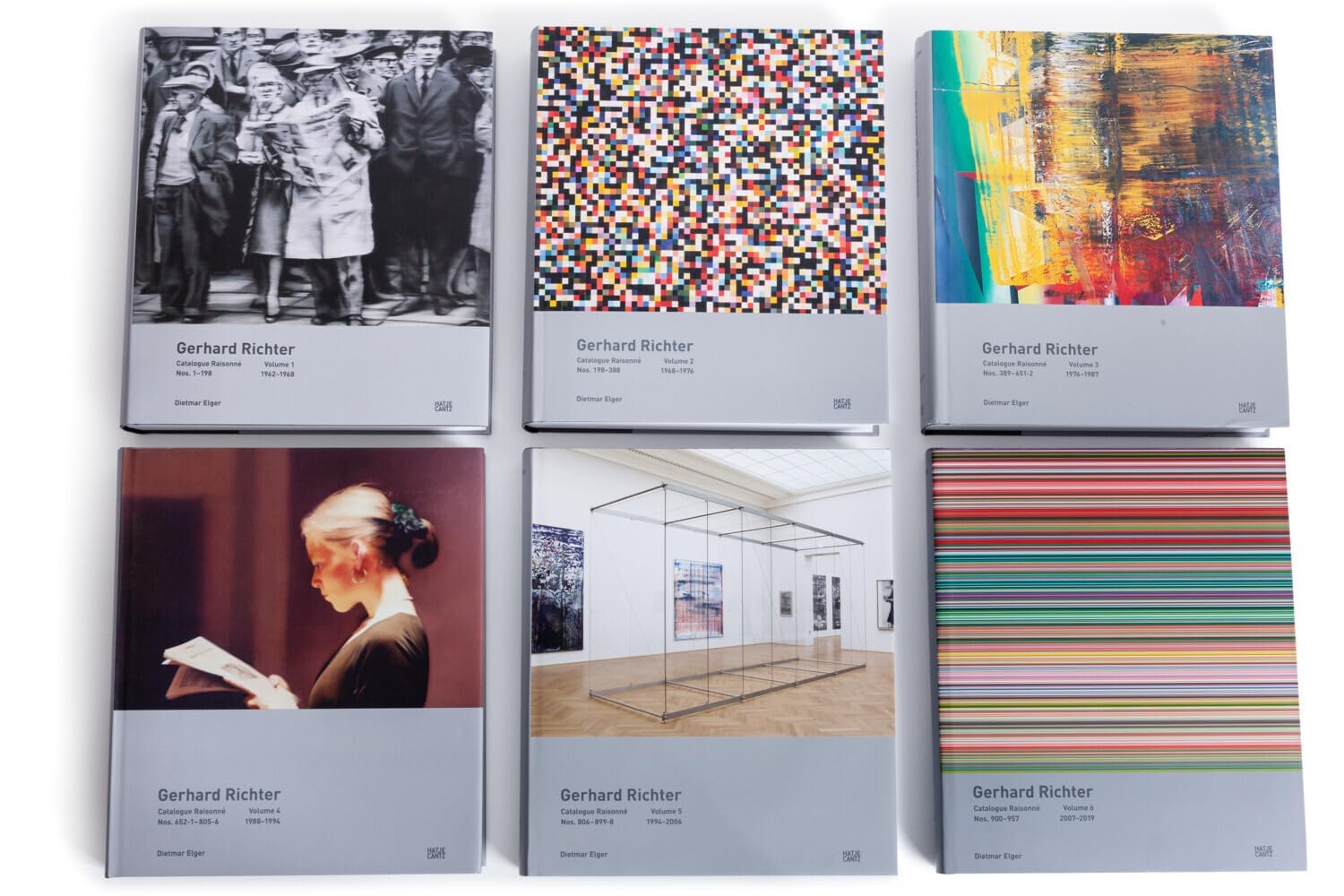 【 Gerhard Richter 】Catalogue Raisonne Gerhard Richter Catalogue Raisonné. Volume 1-6 : Dietmar Elger